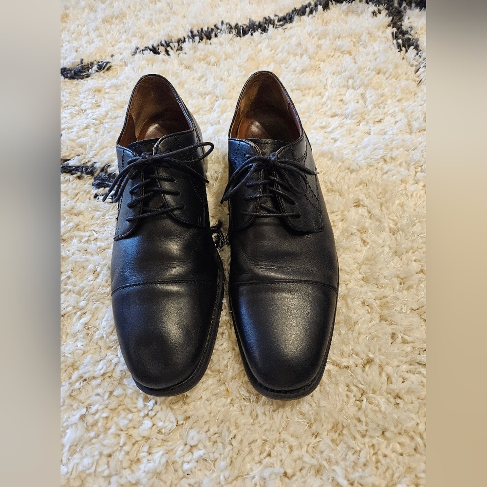 Johnston & Murphey, XC4® Maddox Cap Toe, 11.5, black